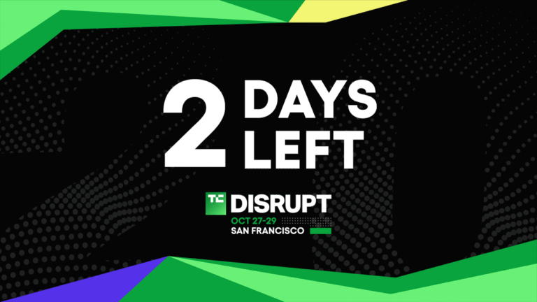 Only 2 days left to save $675 on your Disrupt 2025 ticket