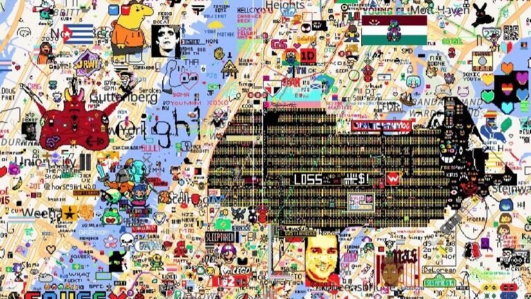 This digital graffiti project is making the internet fun again, pixel by pixel – see for yourself