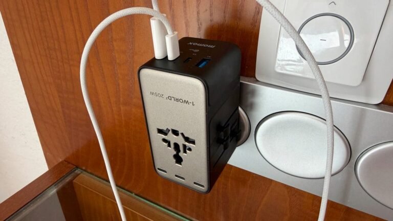 I replaced all my chargers with this 205W GaN adapter – now I never travel without it