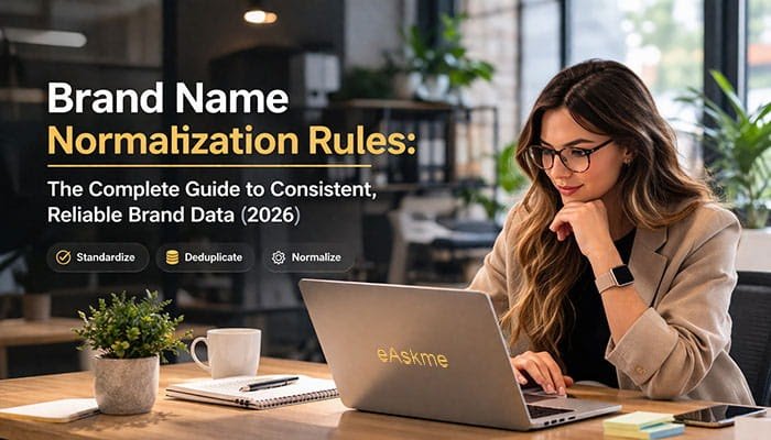Brand Name Normalization Rules: Guide to Consistent, and Reliable Brand Data (2026) | eAskme