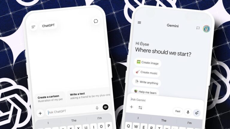 I tested ChatGPT Plus vs. Gemini Pro to see which is better – and if it’s worth switching