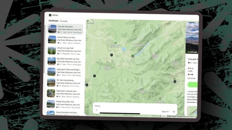 How I used Claude AI to plan an entire hiking trip to the Adirondacks in 30 minutes – for free