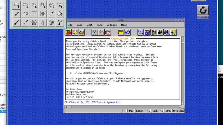 I joyfully reunited with my first Linux distro at the Virtual OS Museum