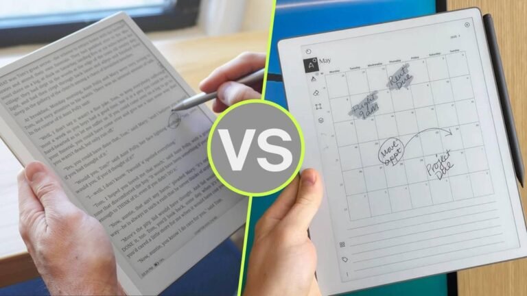 ReMarkable Paper Pure vs. Boox Go 10.3: I used both tablets at work, and it comes down to this