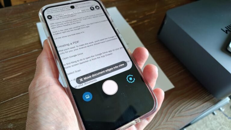 How I scan documents with my Android phone and turn them into PDFs for free – it’s easy