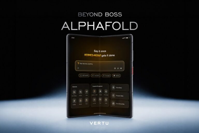 Vertu wants CEOs to run companies from an AI foldable starting at $6,880