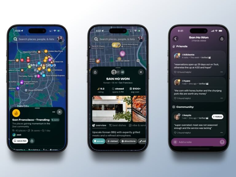 Zest launches a restaurant discovery app powered by where people actually eat